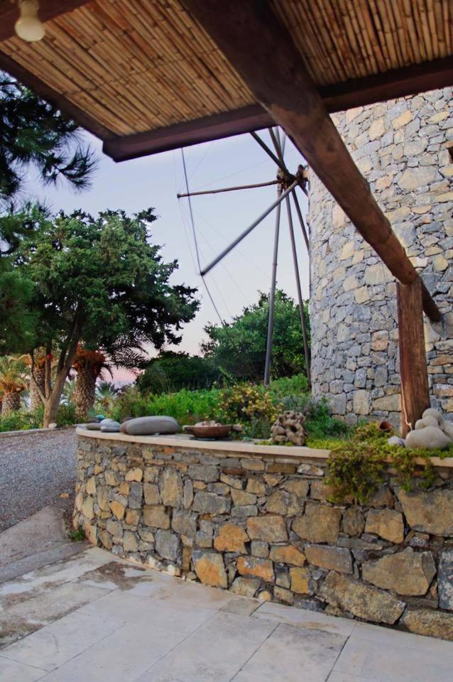 シティア Authentic Cretan Stone Windmillヴィラ エクステリア 写真