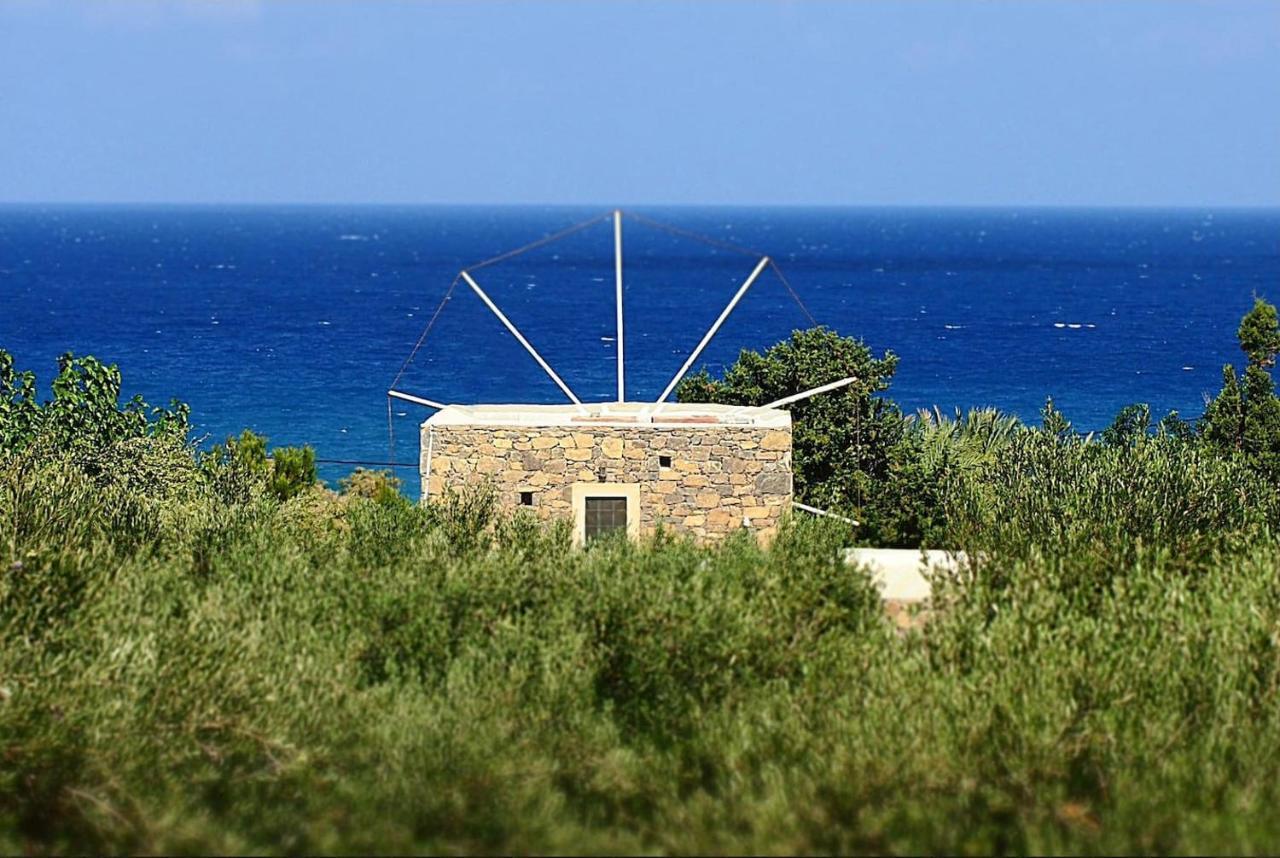 シティア Authentic Cretan Stone Windmillヴィラ エクステリア 写真